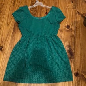 Green dress
